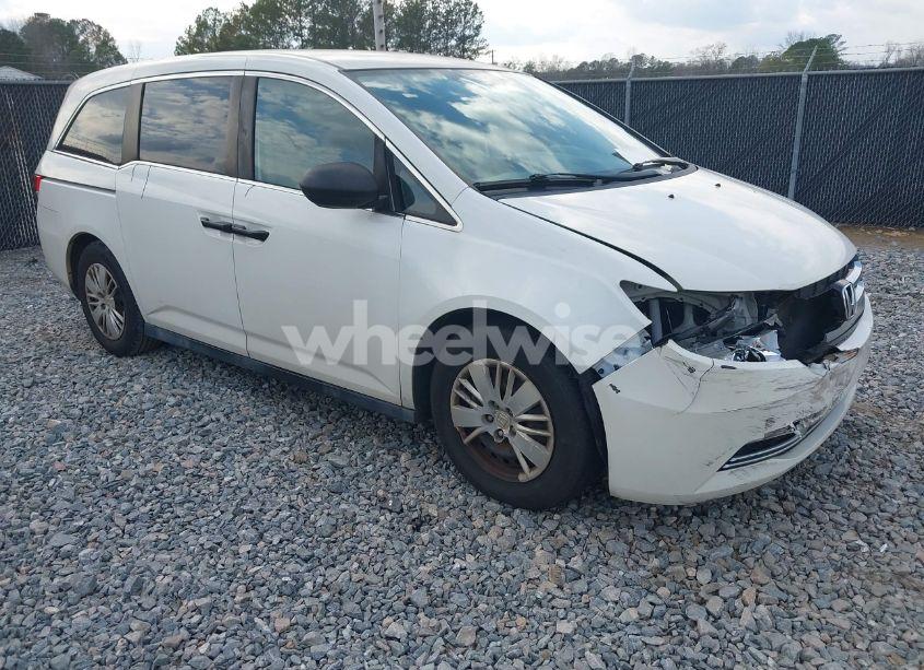 2014 Honda Odyssey LX (VIN 5FNRL5H27EB114460) main photo