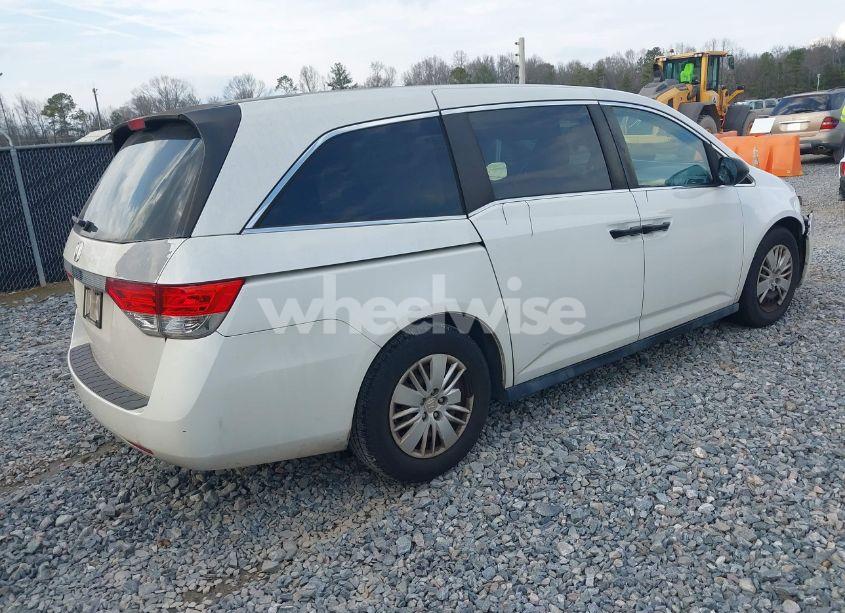 Photo 4 of 2014 Honda Odyssey LX (VIN 5FNRL5H27EB114460)