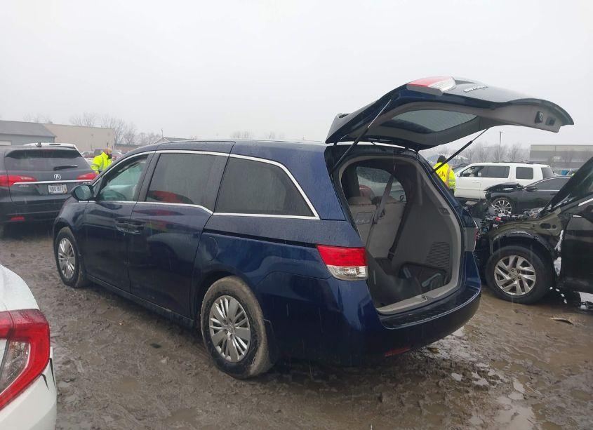 Photo 3 of 2014 Honda Odyssey LX (VIN 5FNRL5H28EB110711)