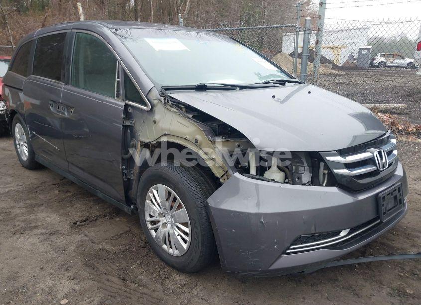2014 Honda Odyssey LX (VIN 5FNRL5H2XEB009962) main photo