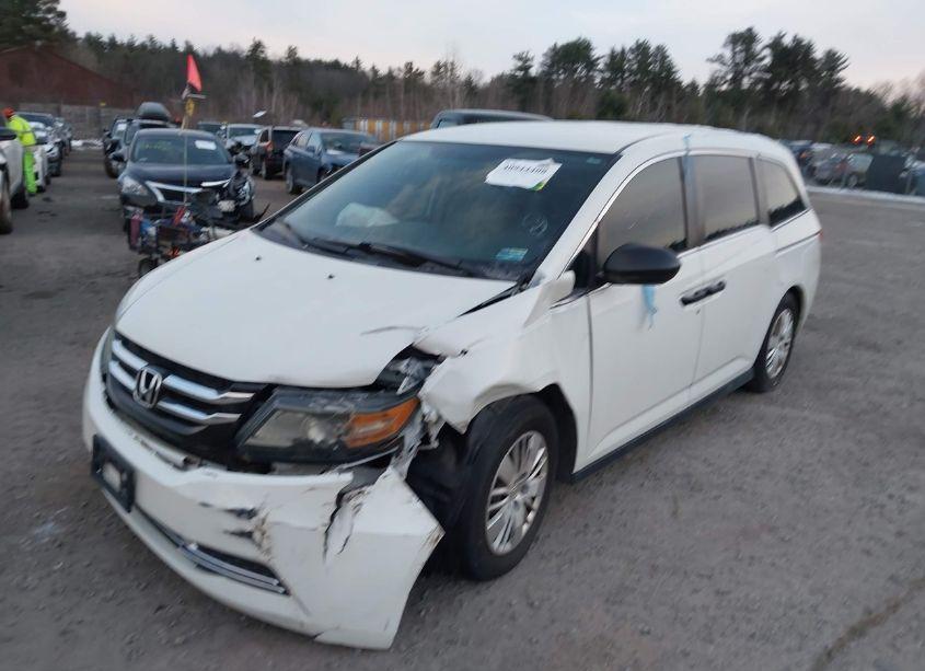 Photo 3 of 2016 Honda Odyssey LX (VIN 5FNRL5H2XGB004263)