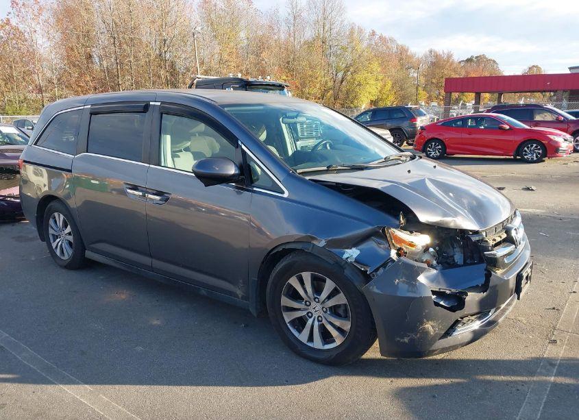 2014 Honda Odyssey EX (VIN 5FNRL5H42EB038955) main photo