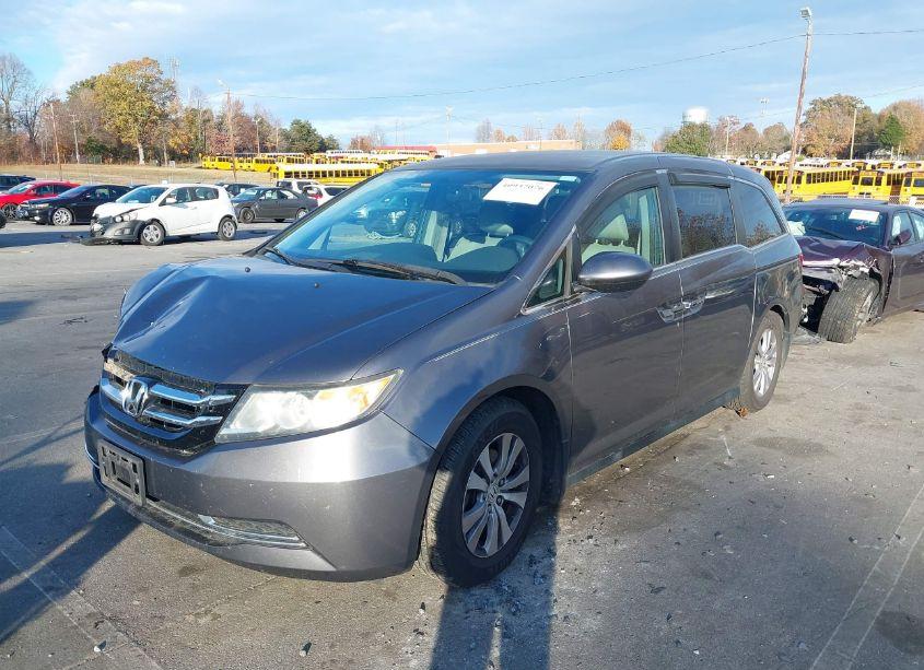 Photo 2 of 2014 Honda Odyssey EX (VIN 5FNRL5H42EB038955)