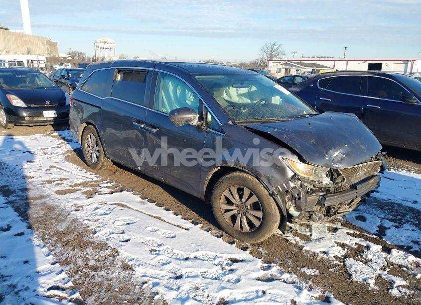 2014 Honda Odyssey EX (VIN 5FNRL5H42EB112892) main photo