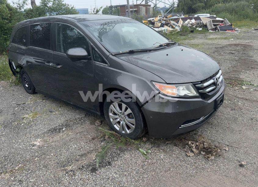 2014 Honda Odyssey EX (VIN 5FNRL5H43EB110147) main photo