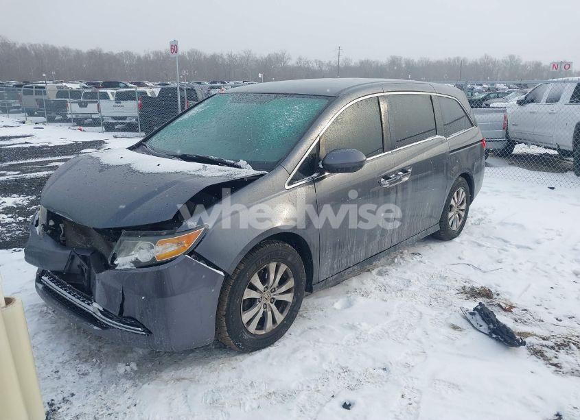 Photo 2 of 2014 Honda Odyssey EX (VIN 5FNRL5H44EB121593)