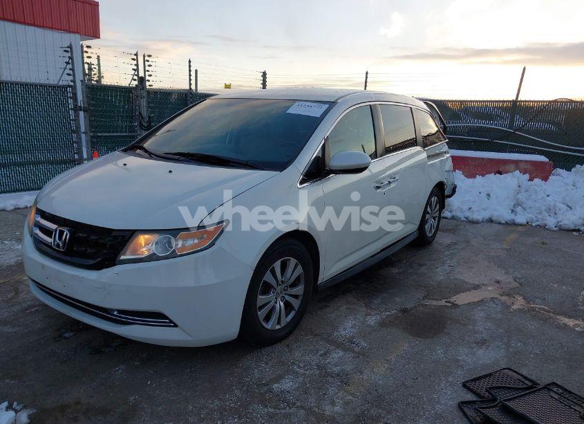 Photo 2 of 2014 Honda Odyssey EX (VIN 5FNRL5H45EB005139)