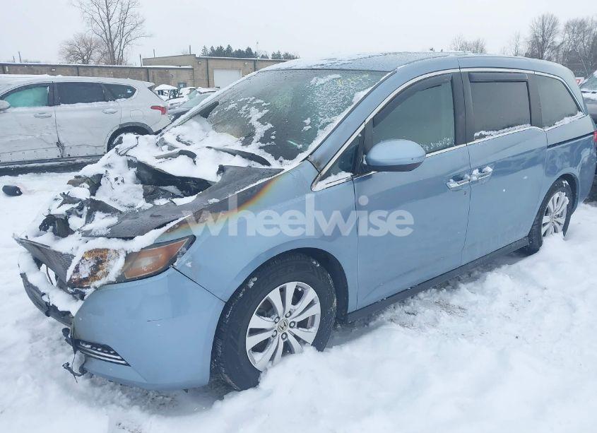 Photo 2 of 2014 Honda Odyssey EX (VIN 5FNRL5H45EB103829)