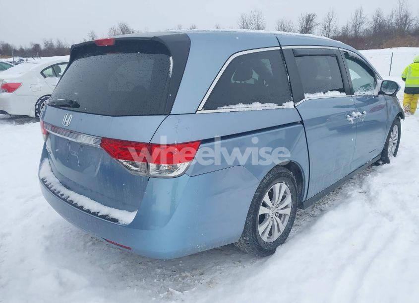 Photo 4 of 2014 Honda Odyssey EX (VIN 5FNRL5H45EB103829)