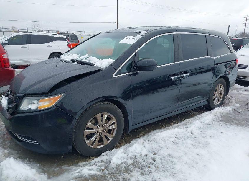 Photo 2 of 2014 Honda Odyssey EX (VIN 5FNRL5H48EB040628)