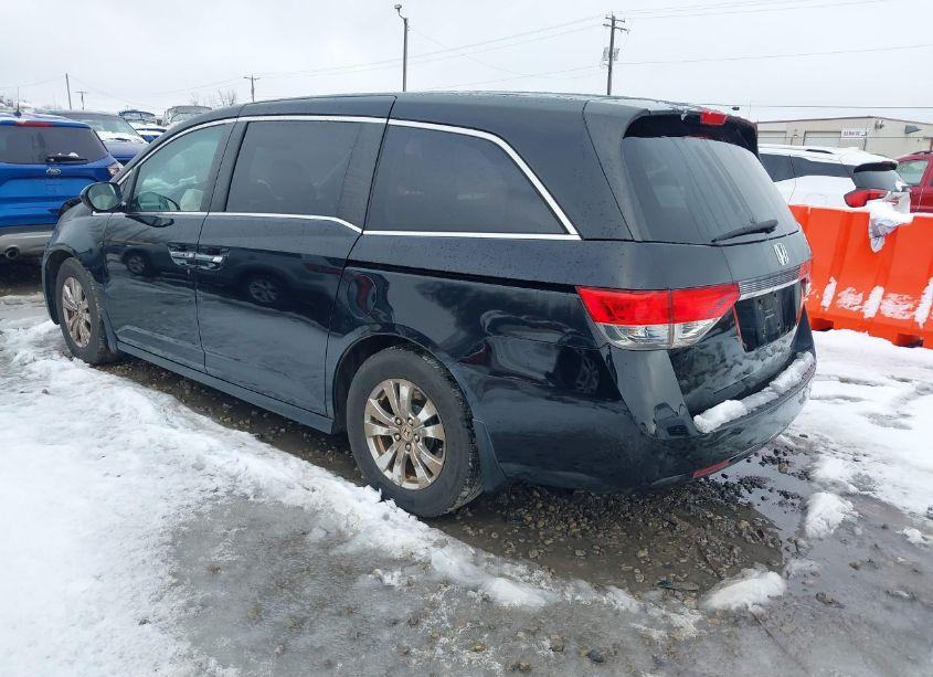 Photo 3 of 2014 Honda Odyssey EX (VIN 5FNRL5H48EB040628)
