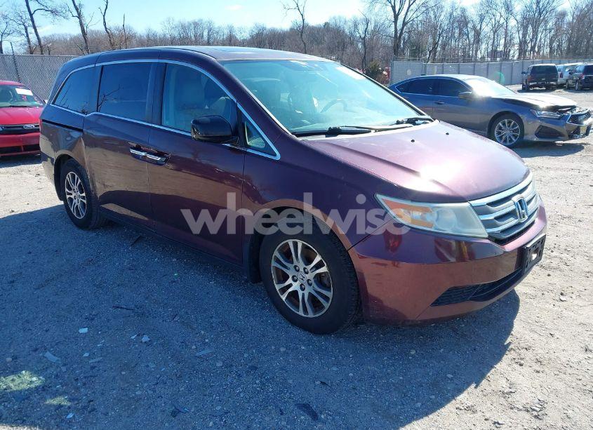 2011 Honda Odyssey EX-L (VIN 5FNRL5H60BB016613) main photo