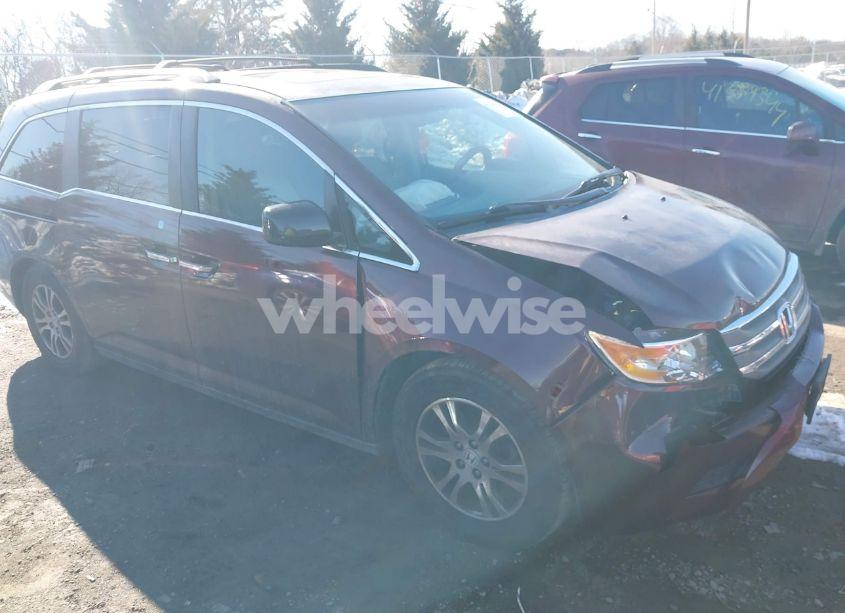 2013 Honda Odyssey EX-L (VIN 5FNRL5H60DB008398) main photo