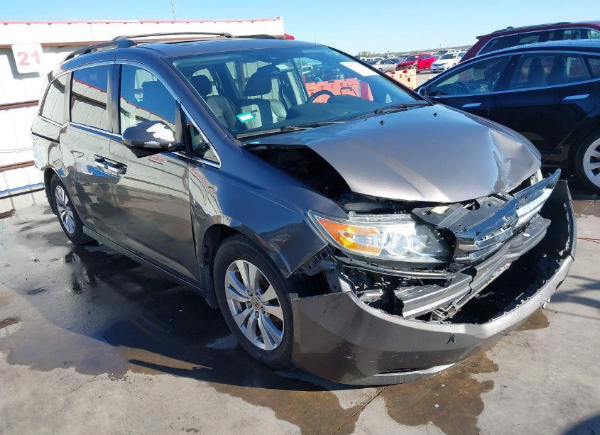 2014 Honda Odyssey EX-L (VIN 5FNRL5H60EB004837) main photo