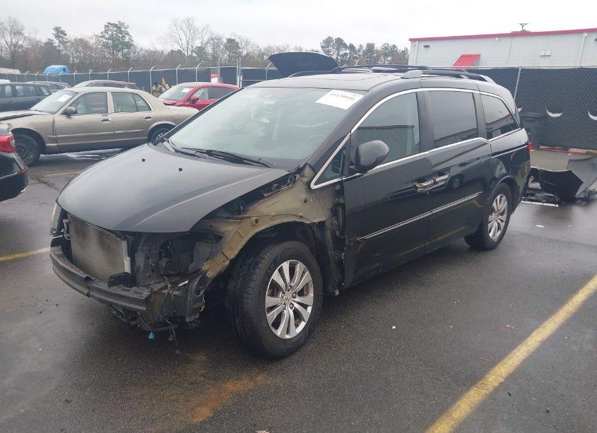 Photo 2 of 2014 Honda Odyssey EX-L (VIN 5FNRL5H60EB024165)