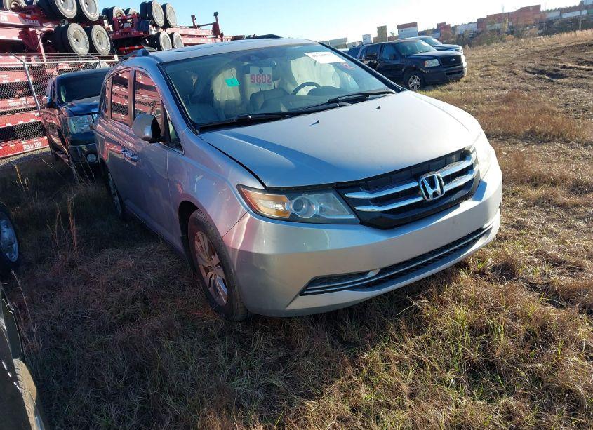 2014 Honda Odyssey EX-L (VIN 5FNRL5H60EB038227) main photo
