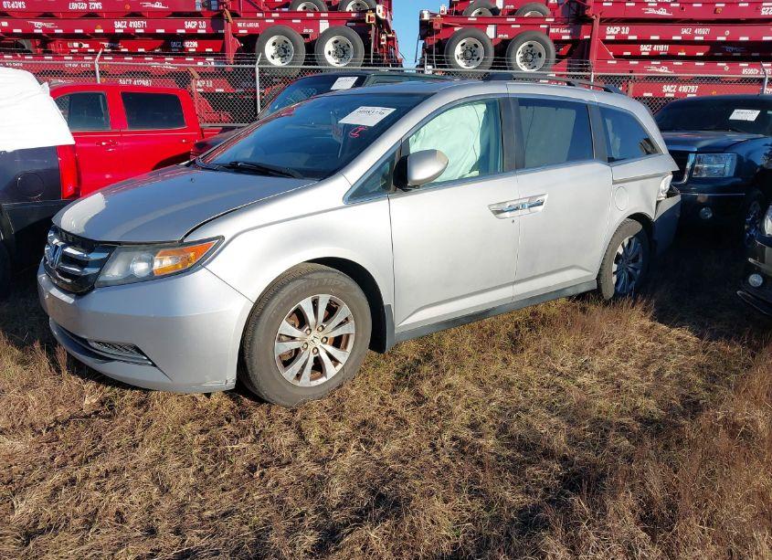 Photo 2 of 2014 Honda Odyssey EX-L (VIN 5FNRL5H60EB038227)