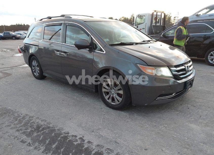 2014 Honda Odyssey EX-L (VIN 5FNRL5H60EB045629) main photo