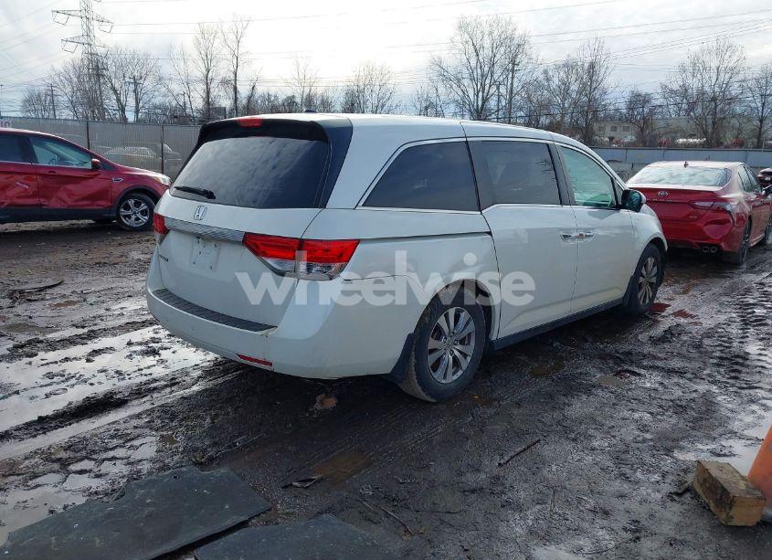 Photo 4 of 2014 Honda Odyssey EX-L (VIN 5FNRL5H60EB057294)