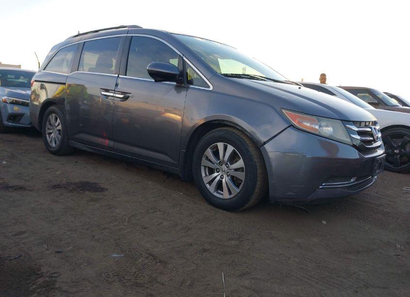 2014 Honda Odyssey EX-L (VIN 5FNRL5H60EB100242) main photo