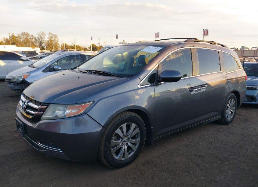 Photo 2 of 2014 Honda Odyssey EX-L (VIN 5FNRL5H60EB100242)