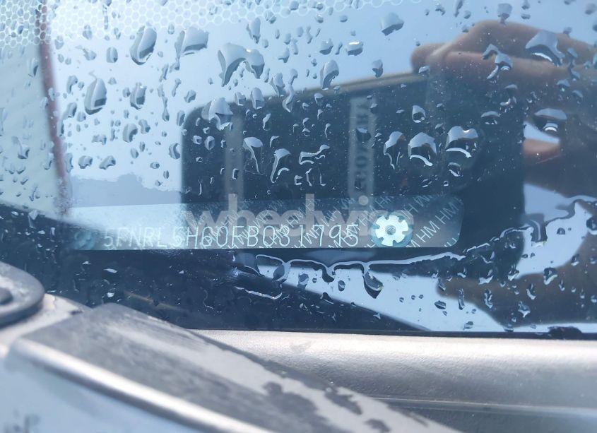 Photo 9 of 2015 Honda Odyssey EX-L (VIN 5FNRL5H60FB031795)