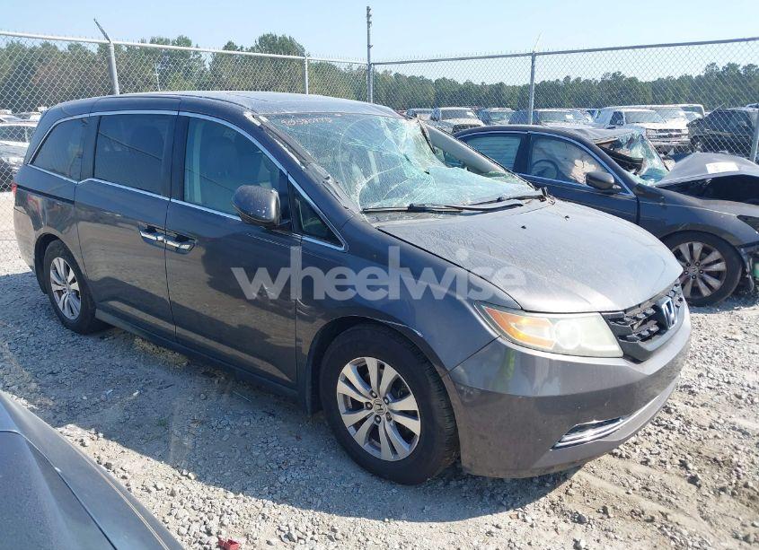 2015 Honda Odyssey EX-L (VIN 5FNRL5H60FB050301) main photo