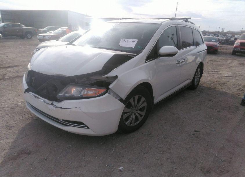 Photo 2 of 2016 Honda Odyssey EX-L (VIN 5FNRL5H60GB045214)