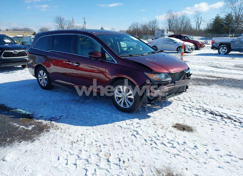 2016 Honda Odyssey EX-L (VIN 5FNRL5H60GB086135) main photo