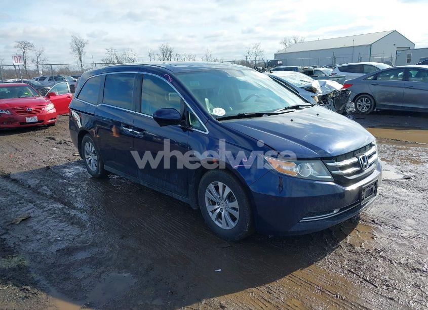 2017 Honda Odyssey EX-L (VIN 5FNRL5H60HB024252) main photo
