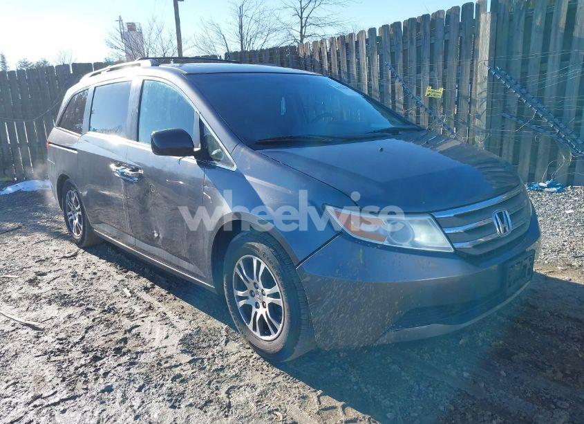 2012 Honda Odyssey EX-L (VIN 5FNRL5H61CB029193) main photo