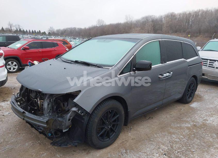 Photo 2 of 2012 Honda Odyssey EX-L (VIN 5FNRL5H61CB061996)