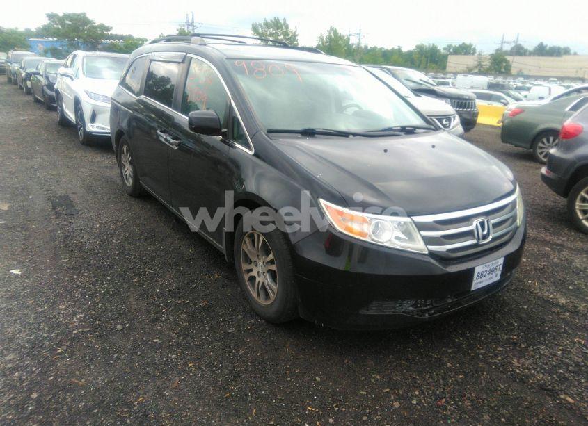 2012 Honda Odyssey EX-L (VIN 5FNRL5H61CB128662) main photo