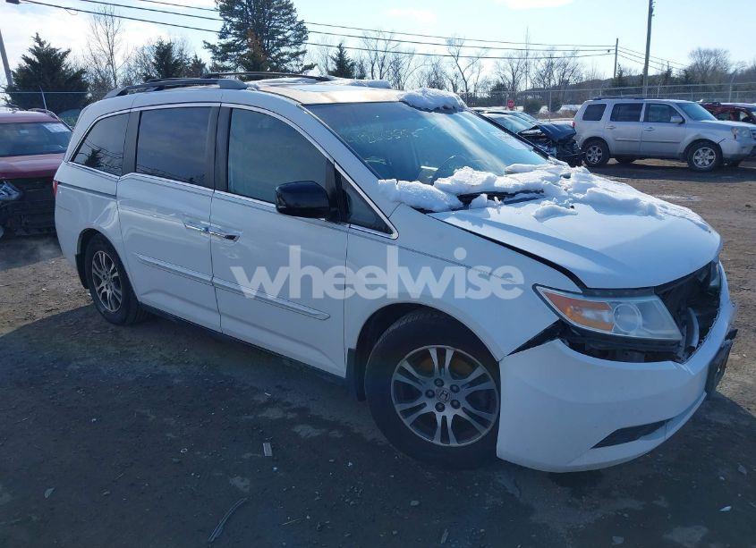 2013 Honda Odyssey EX-L (VIN 5FNRL5H61DB037442) main photo