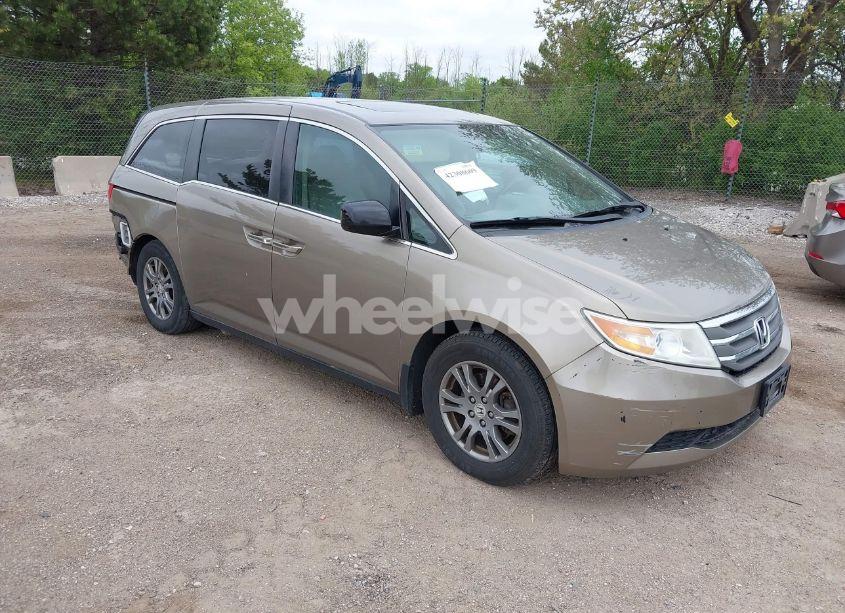 2013 Honda Odyssey EX-L (VIN 5FNRL5H61DB043452) main photo