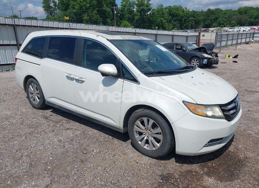2014 Honda Odyssey EX-L (VIN 5FNRL5H61EB009397) main photo