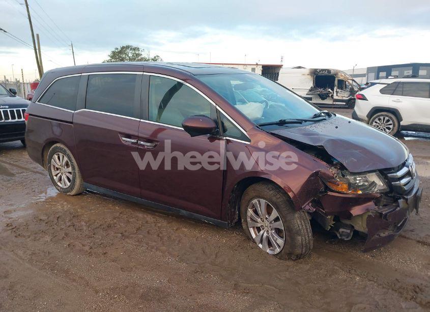 2014 Honda Odyssey EX-L (VIN 5FNRL5H61EB025471) main photo