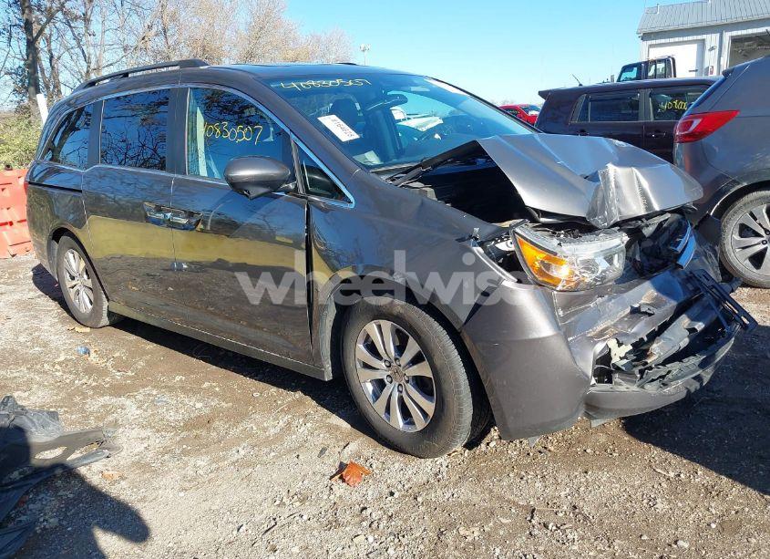 2014 Honda Odyssey EX-L (VIN 5FNRL5H61EB032985) main photo