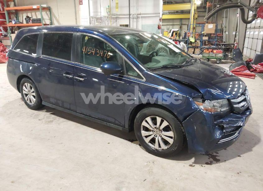 2014 Honda Odyssey EX-L (VIN 5FNRL5H61EB069681) main photo
