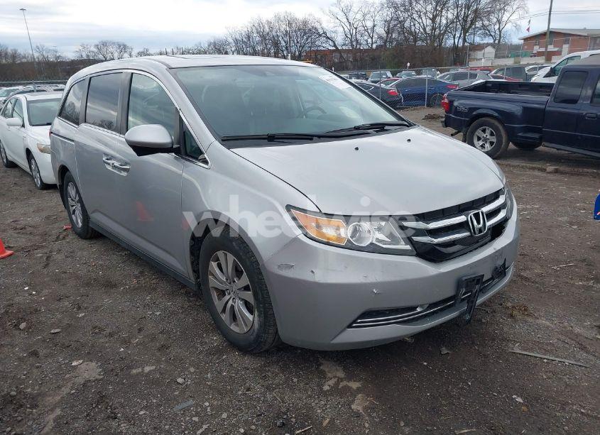 2014 Honda Odyssey EX-L (VIN 5FNRL5H61EB070460) main photo