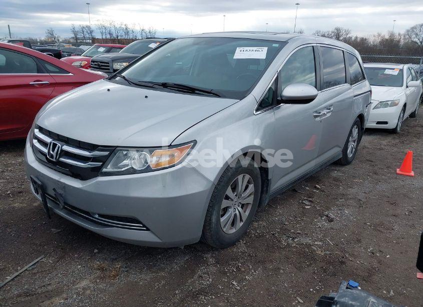 Photo 2 of 2014 Honda Odyssey EX-L (VIN 5FNRL5H61EB070460)