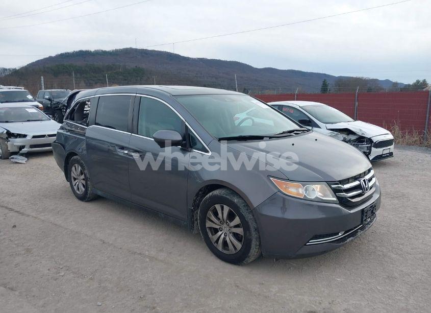 2014 Honda Odyssey EX-L (VIN 5FNRL5H61EB100248) main photo