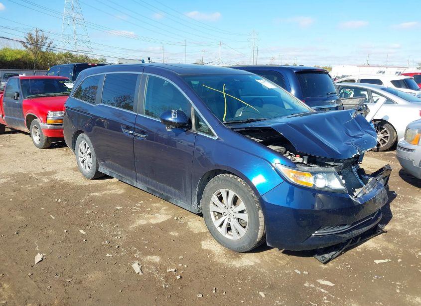 2014 Honda Odyssey EX-L (VIN 5FNRL5H61EB106342) main photo