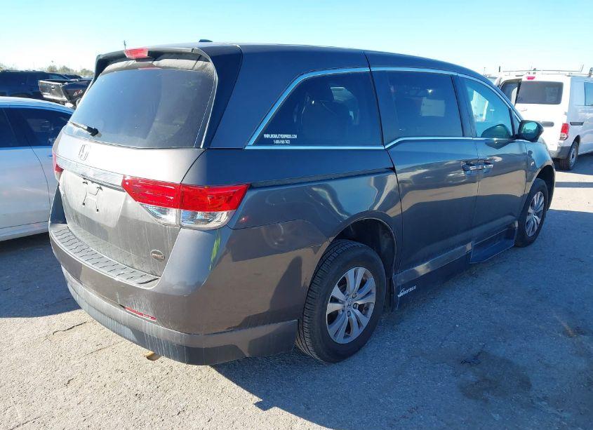 Photo 4 of 2016 Honda Odyssey EX-L (VIN 5FNRL5H61GB023383)