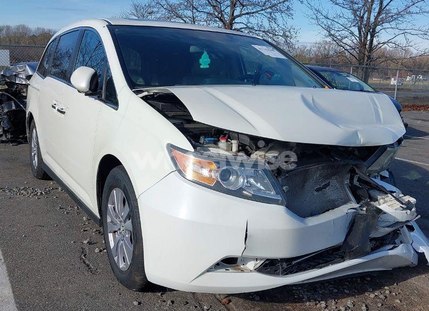 2016 Honda Odyssey EX-L (VIN 5FNRL5H61GB075614) main photo