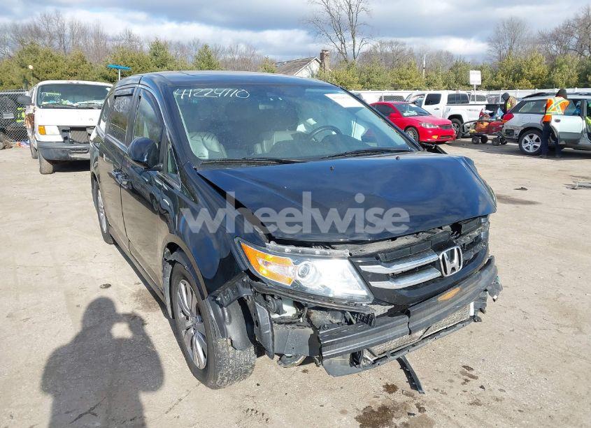 2016 Honda Odyssey EX-L (VIN 5FNRL5H61GB140400) main photo