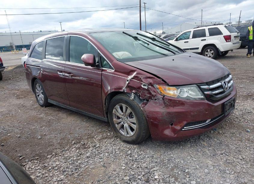 2016 Honda Odyssey EX-L (VIN 5FNRL5H61GB151011) main photo