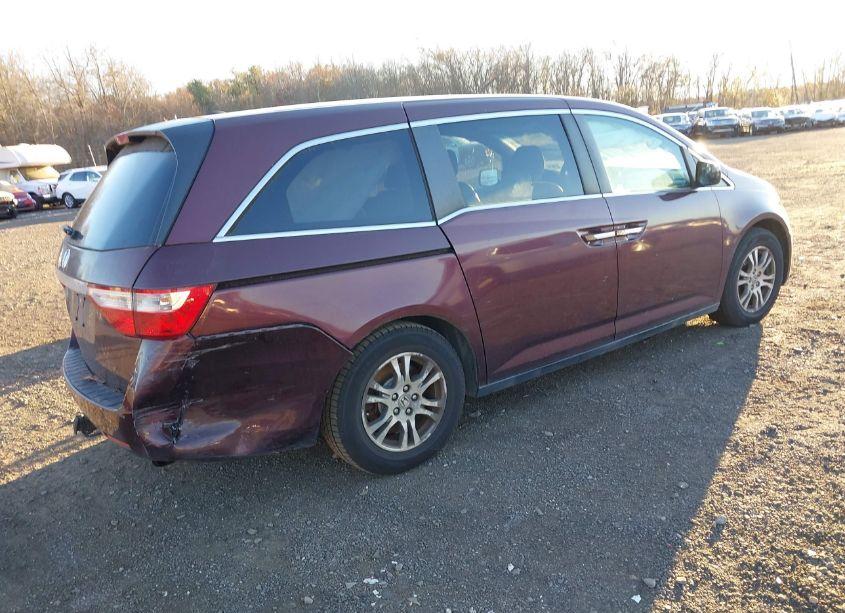Photo 4 of 2012 Honda Odyssey EX-L (VIN 5FNRL5H62CB047668)