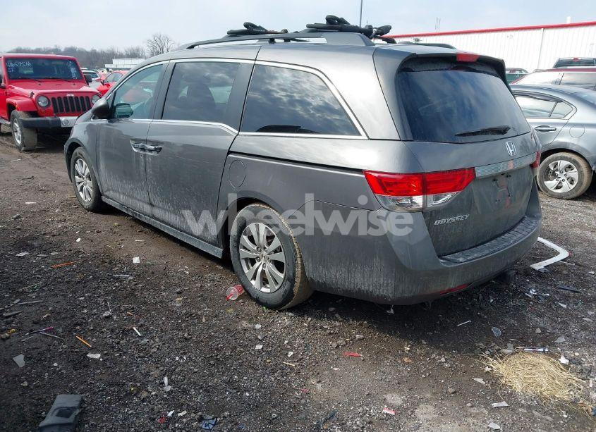 Photo 3 of 2014 Honda Odyssey EX-L (VIN 5FNRL5H62EB014673)