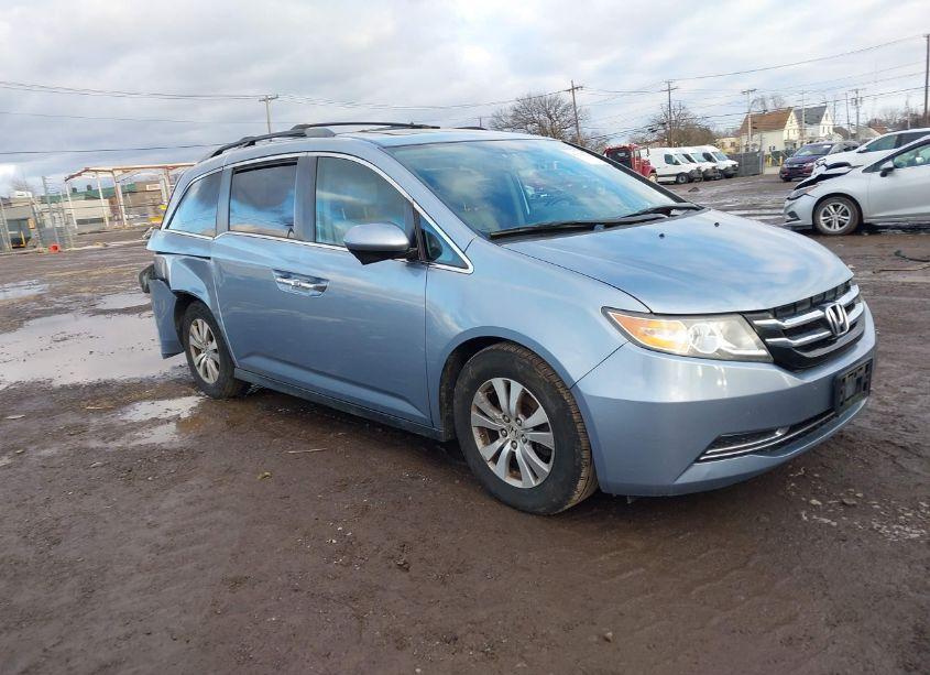 2014 Honda Odyssey EX-L (VIN 5FNRL5H62EB052954) main photo